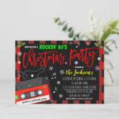 Uitnodiging voor kerstfeestdagen (Staand voorkant)