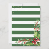 Uitnodiging voor kerstfeestdagen (Achterkant)