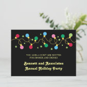 Uitnodiging voor kerstfeestdagen (Staand voorkant)