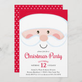 Uitnodiging voor kerstfeestdagen (Voorkant / Achterkant)