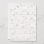 Uitnodiging voor kerstfeestdagen (Achterkant)