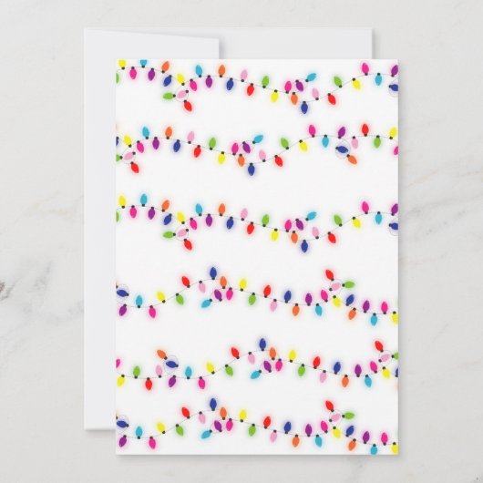 Uitnodiging voor kerstfeestdagen (Achterkant)