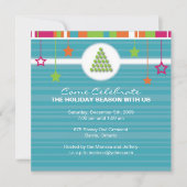 Uitnodiging voor kerstfeestdagen (Voorkant)