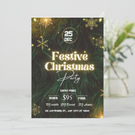 Uitnodiging voor kerstfeestdagen