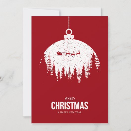 Uitnodiging voor kerstfeestdagen (Achterkant)