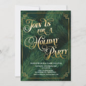 Uitnodiging voor kerstfeestdagen (Voorkant)