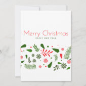 Uitnodiging voor kerstfeestdagen (Achterkant)