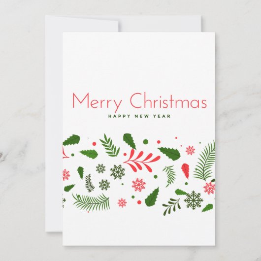 Uitnodiging voor kerstfeestdagen (Achterkant)