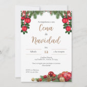 Uitnodiging voor kerstfeestdagen (Voorkant)