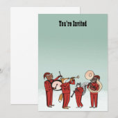 Uitnodiging voor kerstfeestdagen (Voorkant / Achterkant)