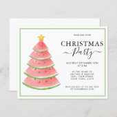 Uitnodiging voor kerstfeestdagen (Voorkant / Achterkant)