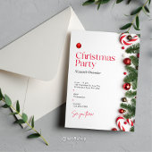Uitnodiging voor kerstfeestdagen