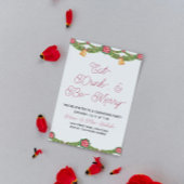 Uitnodiging voor kerstfeestdagen