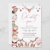 Uitnodiging voor kerstfeestdagen (Voorkant)