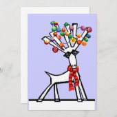 Uitnodiging voor kerstfeestdagen (Voorkant / Achterkant)