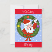 Uitnodiging voor kerstfeestdagen () (Voorkant)