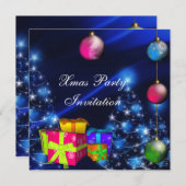 Uitnodiging voor kerstfeestdagen (Voorkant / Achterkant)