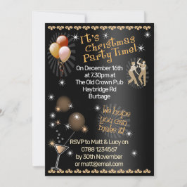 Uitnodiging voor kerstfeestdagen