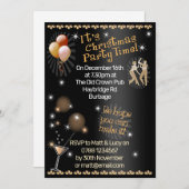 Uitnodiging voor kerstfeestdagen (Voorkant / Achterkant)