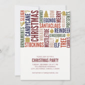 Uitnodiging voor kerstfeestdagen (Voorkant)