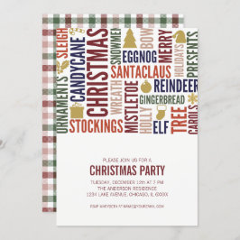 Uitnodiging voor kerstfeestdagen