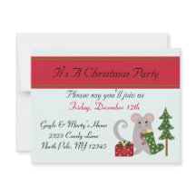 Uitnodiging voor kerstfeestdagen