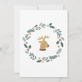 Uitnodiging voor kerstfeestdagen (Achterkant)