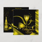 Uitnodiging voor kerstfeestdagen (Voorkant / Achterkant)