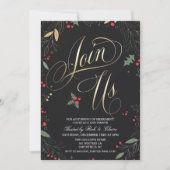 Uitnodiging voor kerstfeestdagen (Voorkant)