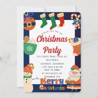 Uitnodiging voor kerstfeestdagen