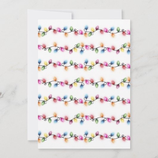 Uitnodiging voor kerstfeestdagen (Achterkant)