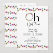 Uitnodiging voor kerstfeestdagen (Voorkant / Achterkant)