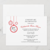 Uitnodiging voor kerstfeestdagen (Voorkant / Achterkant)