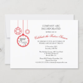 Uitnodiging voor kerstfeestdagen