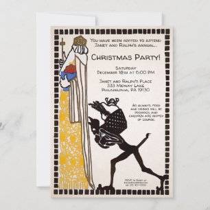 uitnodiging voor  kerstfeestdagen