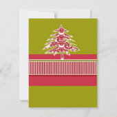 Uitnodiging voor kerstfeestdagen (Achterkant)
