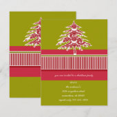 Uitnodiging voor kerstfeestdagen (Voorkant / Achterkant)
