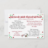 Uitnodiging voor kerstfeestdagen (Achterkant)