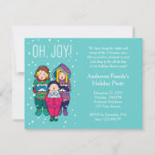 Uitnodiging voor kerstfeestdagen (Voorkant)