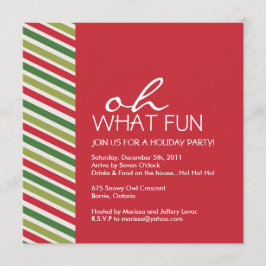  uitnodiging voor kerstfeestdagen