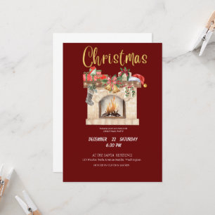 Uitnodiging voor kerstfeestdagen