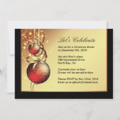 Uitnodiging voor kerstfeestdagen (Voorkant)