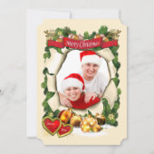 Uitnodiging voor kerstfeestdagen (Voorkant)