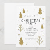 Uitnodiging voor kerstfeestdagen (Voorkant / Achterkant)