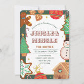 Uitnodiging voor kerstfeestdagen (Voorkant)