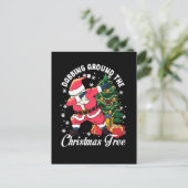 Uitnodiging voor kerstfeestdagen (Staand voorkant)