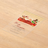 Uitnodiging voor kerstfeestdagen (Laagn)