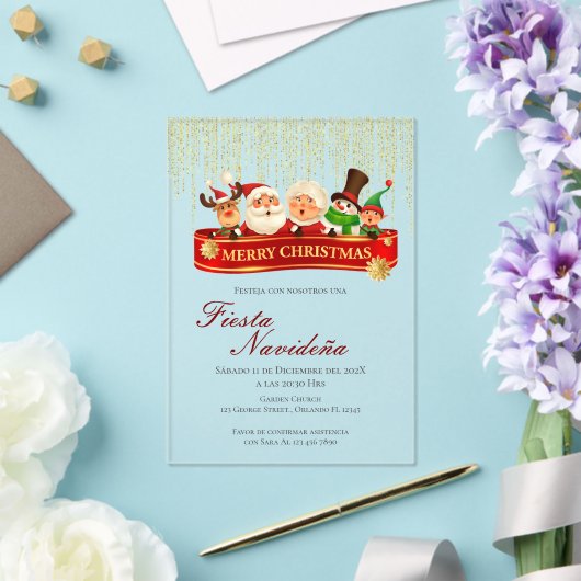 Uitnodiging voor kerstfeestdagen (Insitu (Huwelijk))