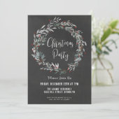 Uitnodiging voor kerstfeestdagen (Staand voorkant)