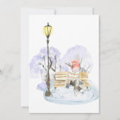 Uitnodiging voor kerstfeestdagen (Achterkant)